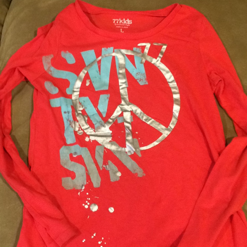 Girls 77 Kids long sleeve shirt